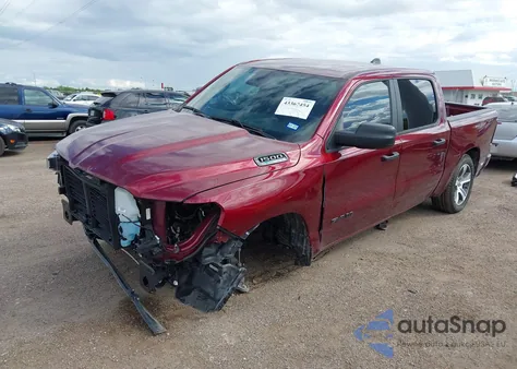 2025 Ram 1500 Tradesman 4X2 5'7 Box from USA, damaged, VIN 1C6RREGG8SN756461